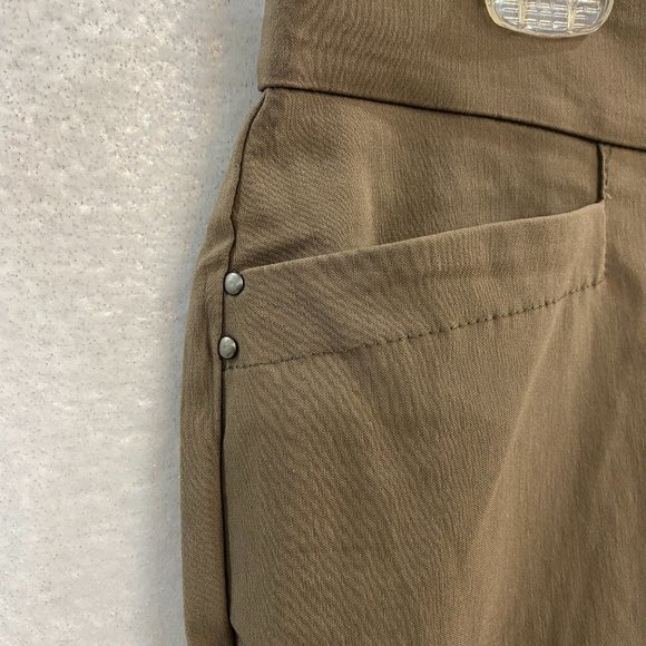 89th & Madison Comfort Waist Capri Pants Women's Small Brown Stretch NWT - Picture 10 of 12